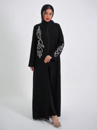 عبا کرپ طرح جقه جواهردوزی