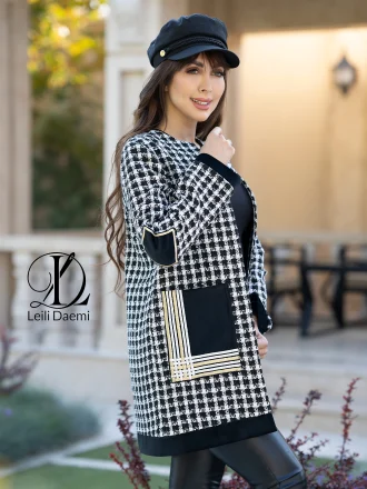 کت پیچازی گلدوزی مستطیل