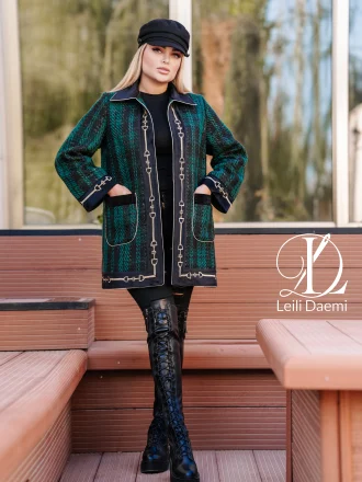 کت شنل سبز D