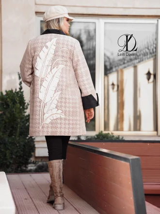 کت پیچازی با پشت گلدوزی