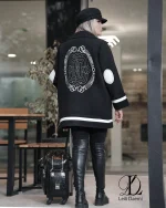 کت فوتر ایتالیایی مشکی